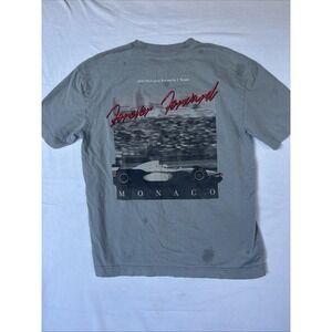 Vintage 1998 McLaren Formula 1 Team Monaco Forever Forward Racing‎ Tee Shirt Med